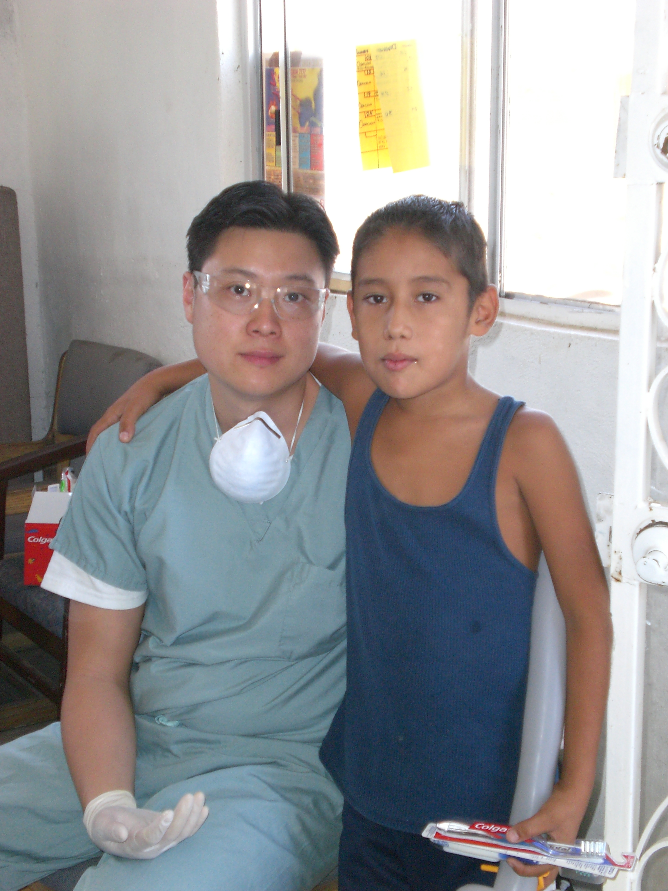 TJ with kid